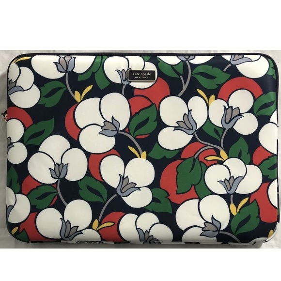 Kate Spade ♠️ NWT Floral Print Laptop Case - Picture 4 of 5